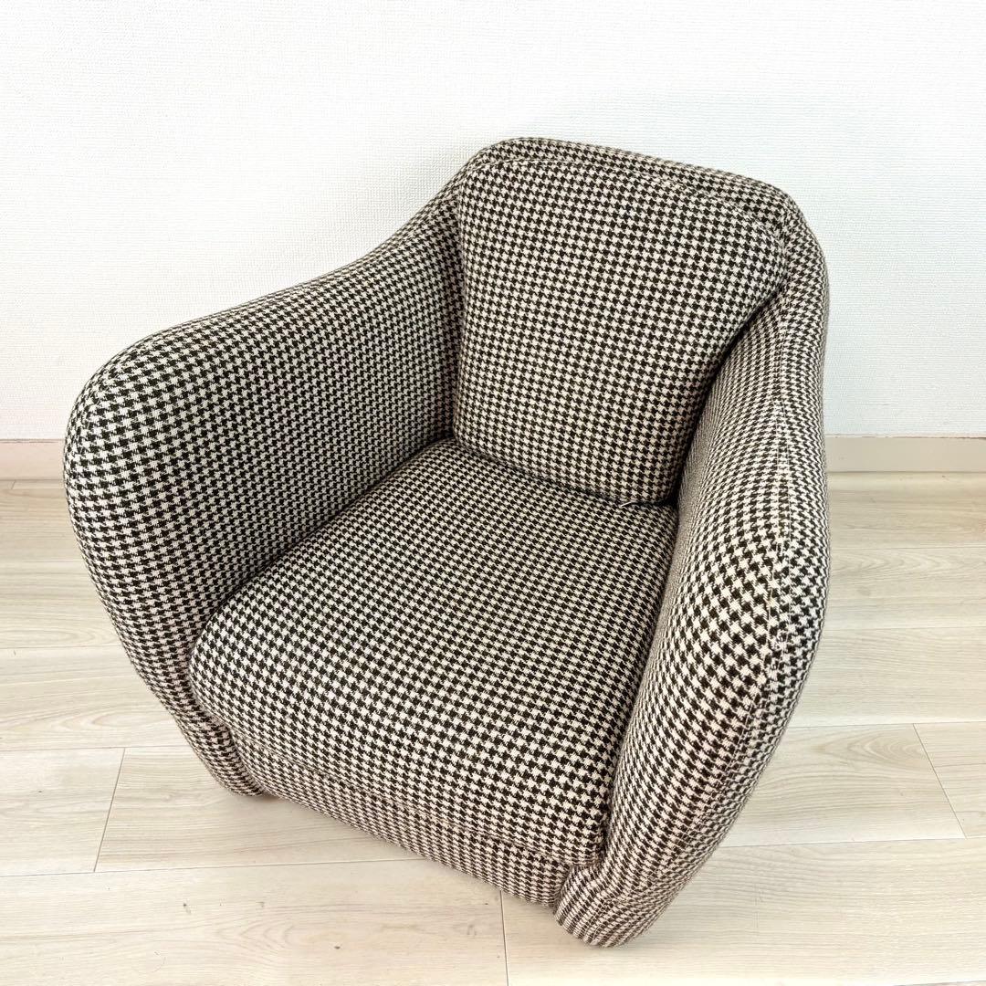 【激レア】IDEE ハリスツイード 限定 ミニミラーアームチェア イデー