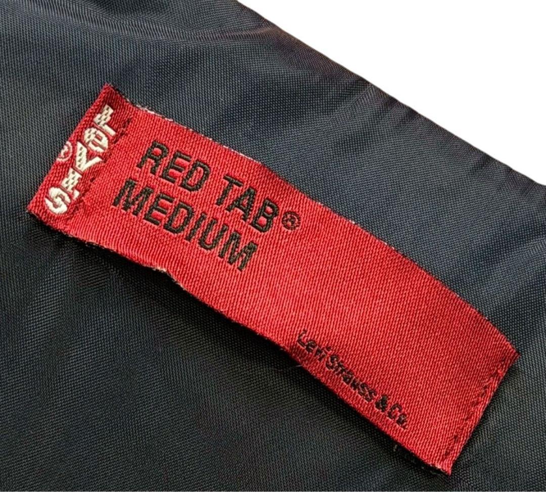 リーバイス レッドタブ 復刻スキーベスト ダウンベスト レッド/デニム M