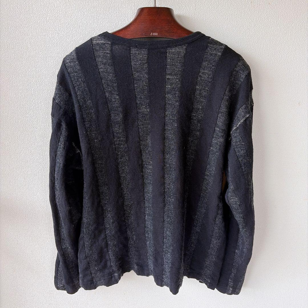 2000年 田中オム コムデギャルソンオム アーカイブ ストライプ リブニット