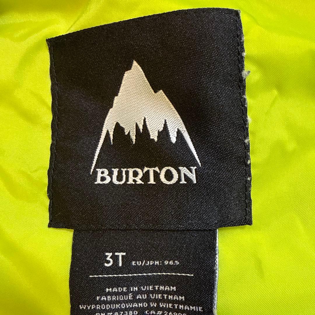 バートンキッズ　スノーウエア　3T BURTON