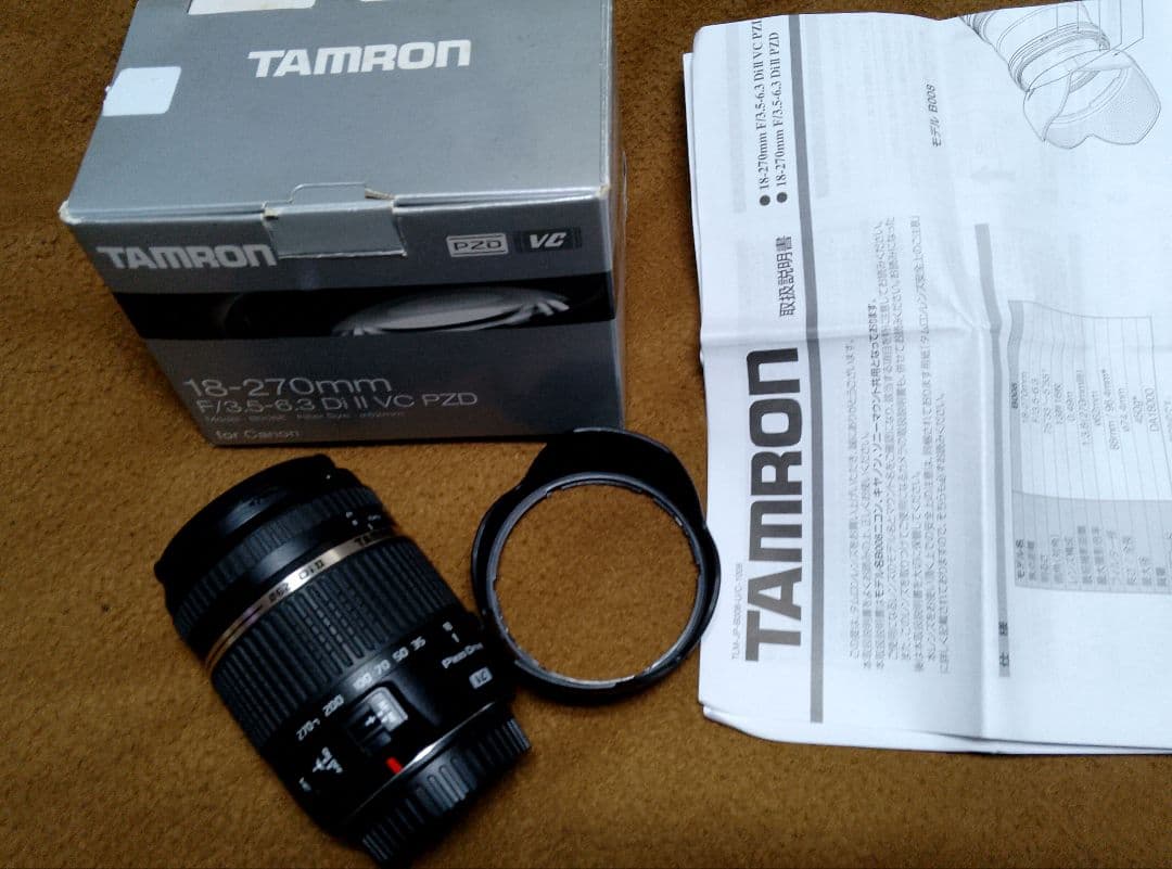 レンズ(ズーム) TAMRON 18-270mm F/3.5-6.3 Di II VC PZD