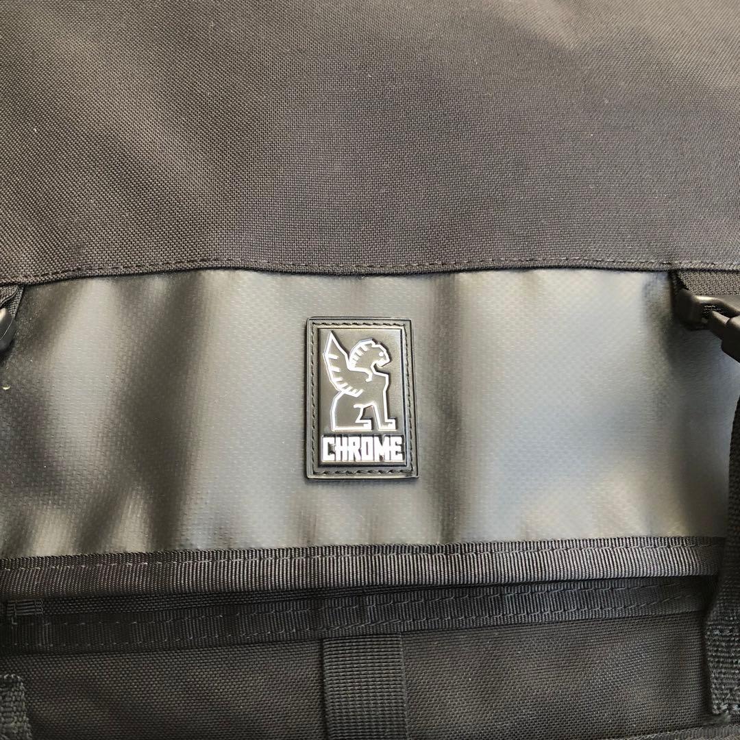 【美品】CHROMEクロームメッセンジャーバッグブラック黒ショルダーバッグ