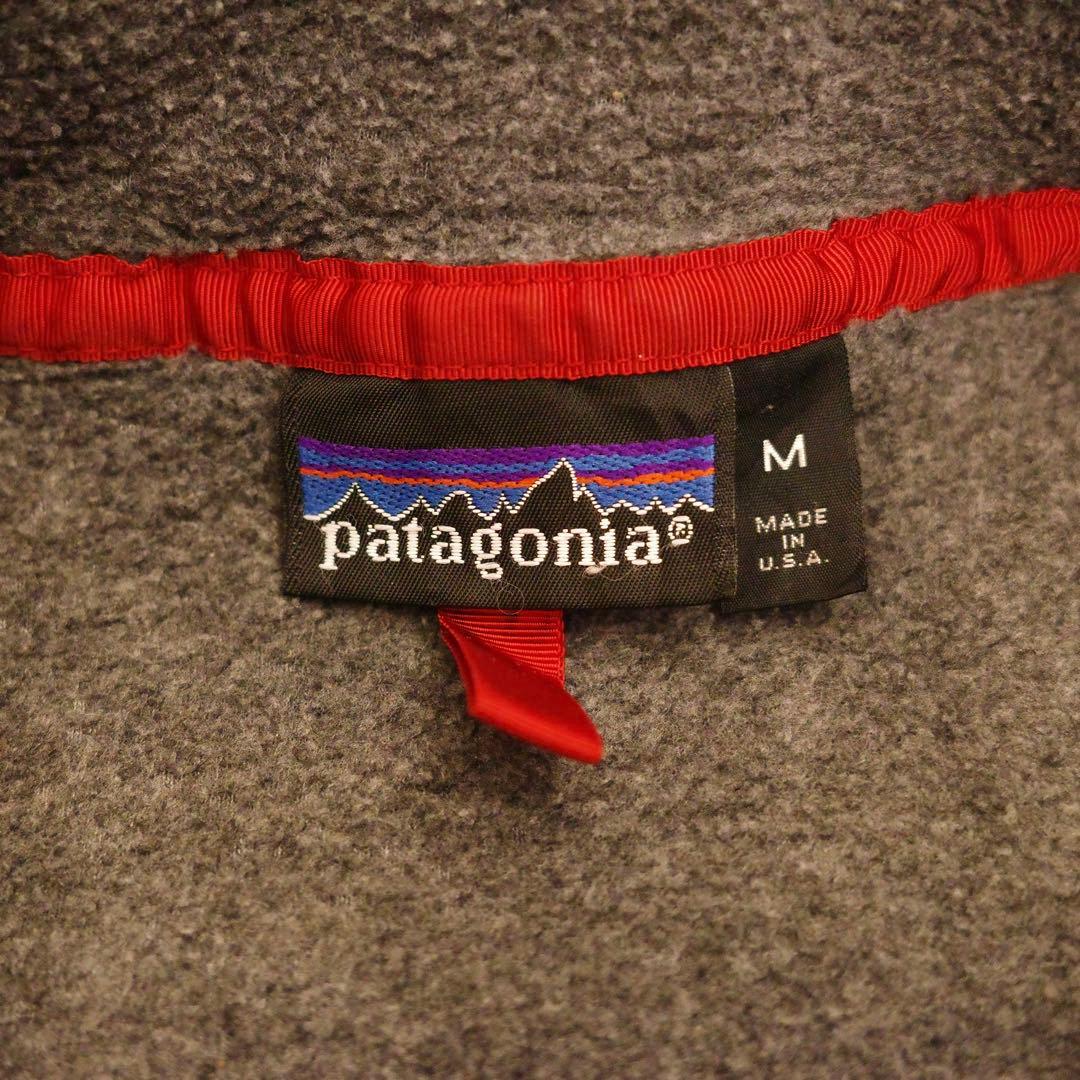 patagonia シンチラ スナップT USA製 フリース パタゴニア