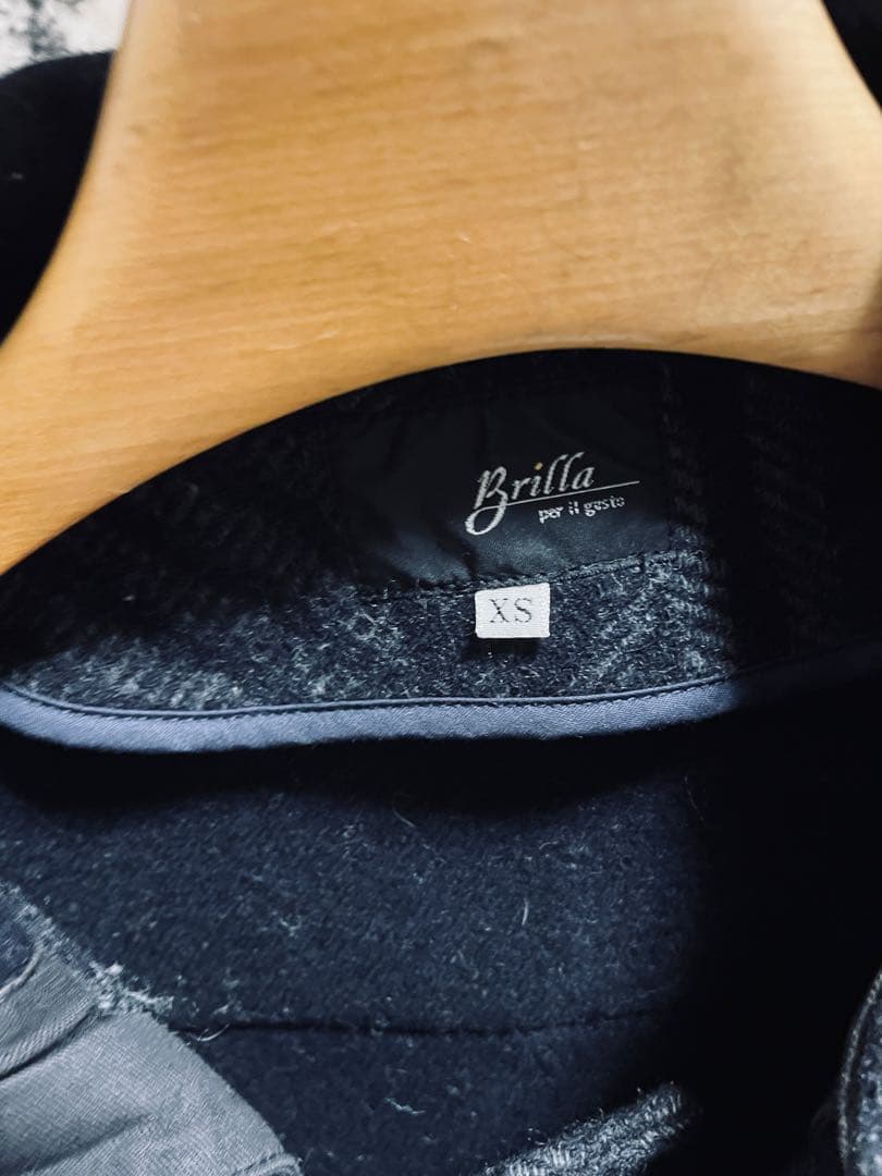 定価11万　超希少でオシャレ　beams f ダズル迷彩ダッフルコート　XS