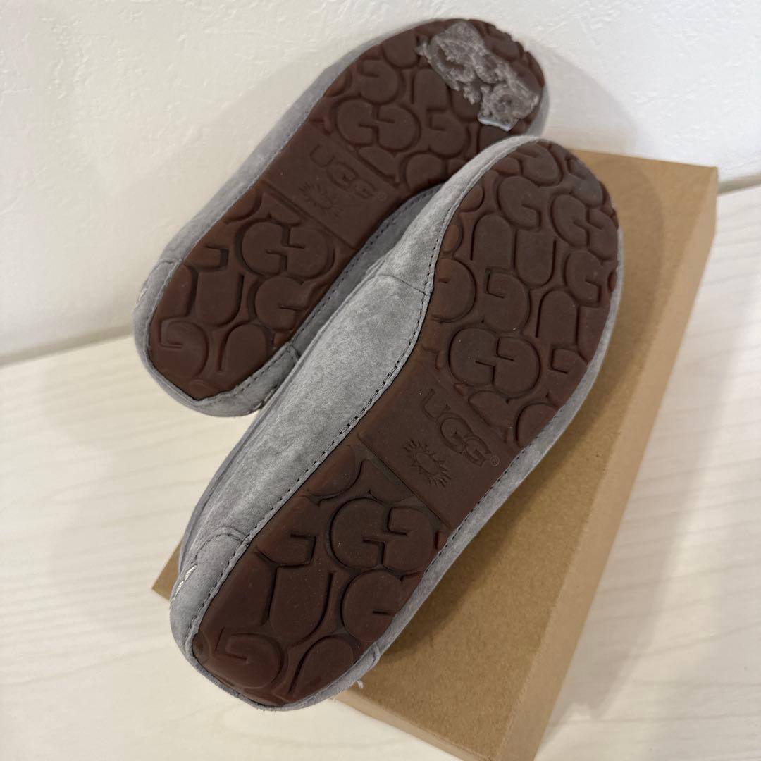 UGG W Ansley モカシン グレー 6 23