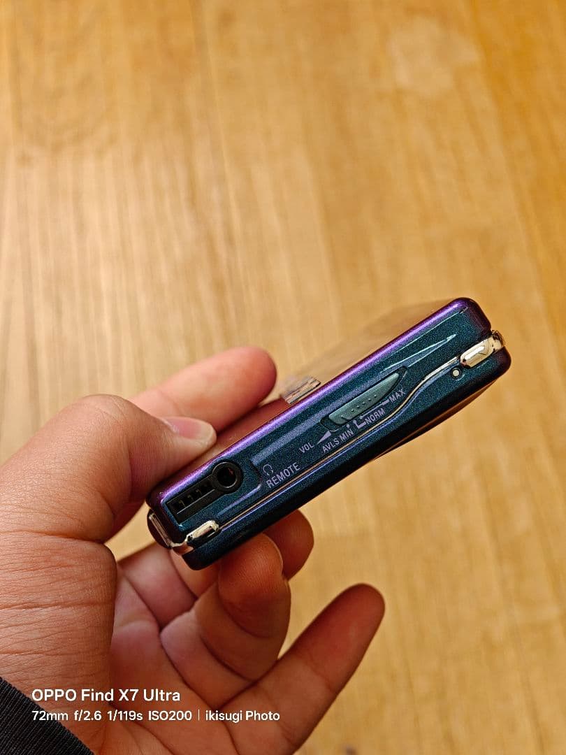 カセットウォークマン　WALKMAN　WM-EX9