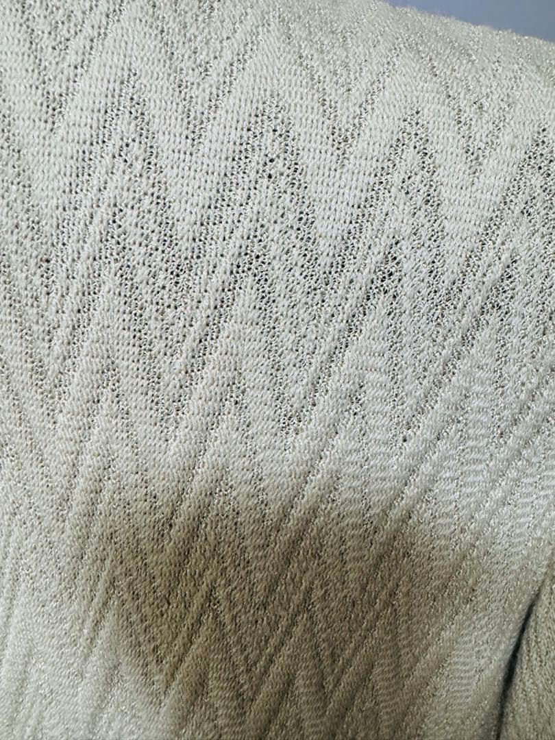 ミッソーニ ベージュ テーラードニットジャケット サイズ44 イタリア製