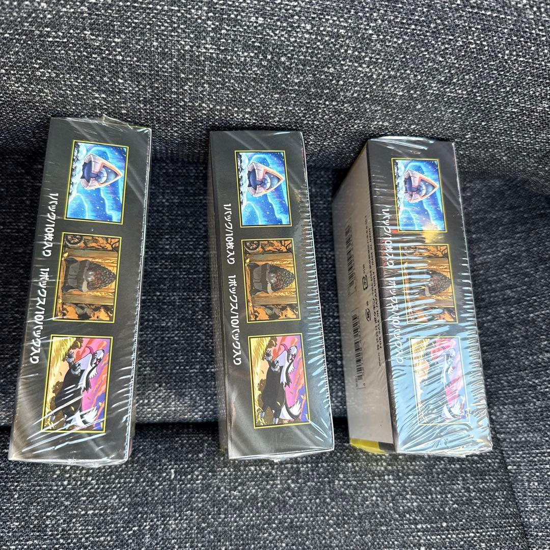 ポケモンカードゲーム MEGAドリームEX box 3個セット　シュリンク付き