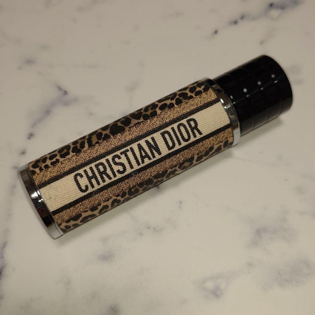 【未使用】 DIOR トラベルスプレーケース レオパード柄 香水