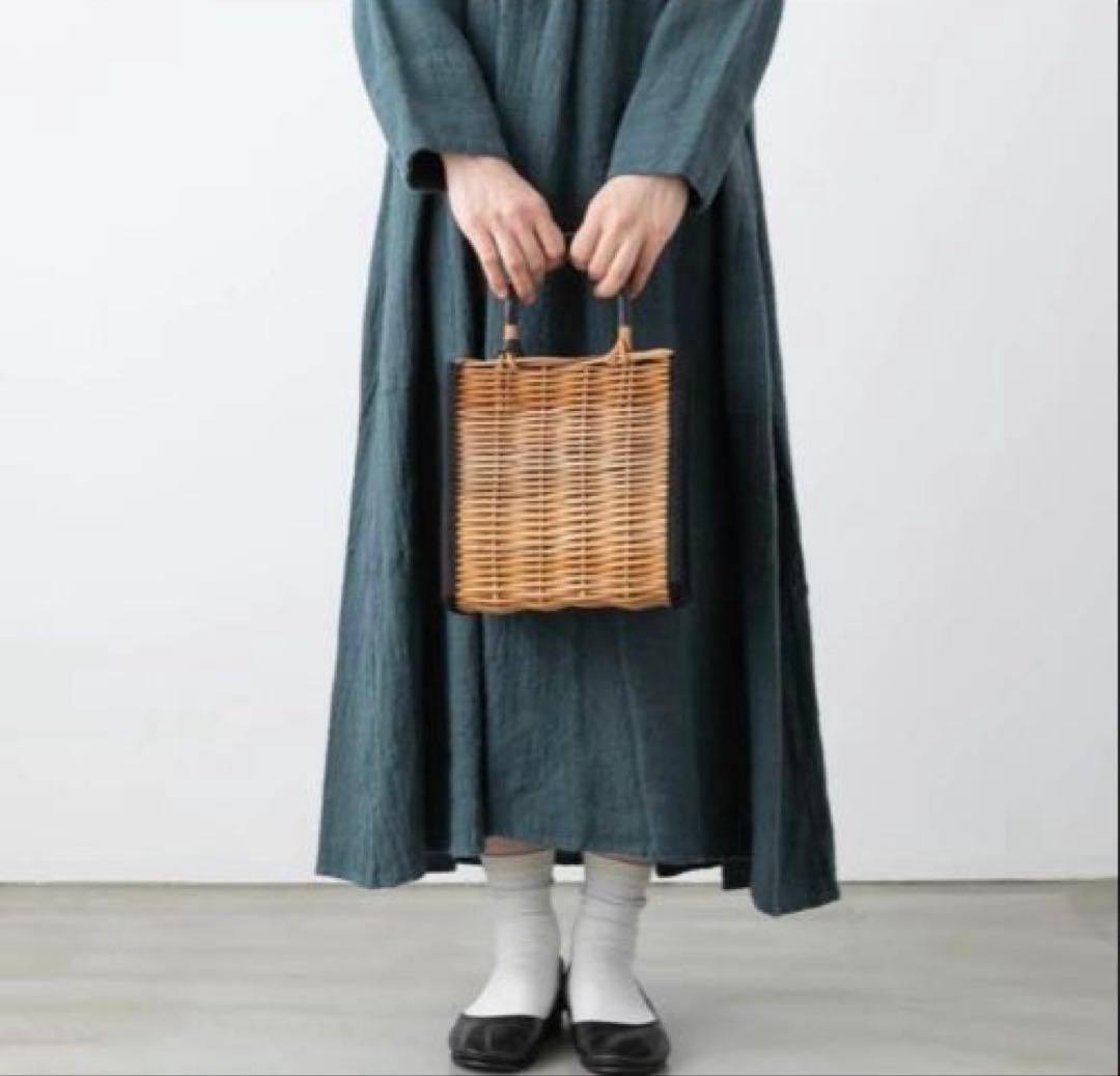 オッズ　天然アラログかごバッグ　かごバッグ