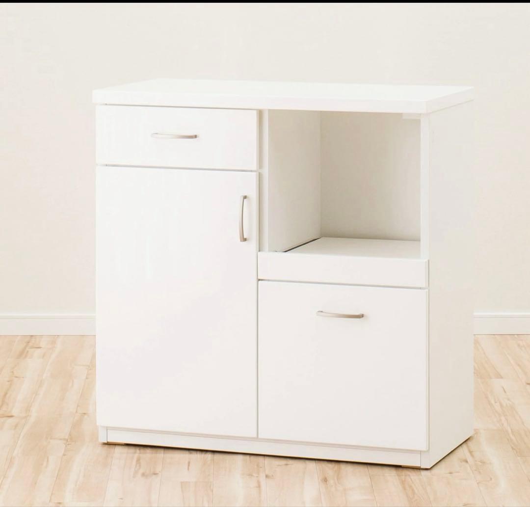 ★ MACO♡ ‼️★美品★ニトリ　キッチンカウンターレンジボード 幅80㎝