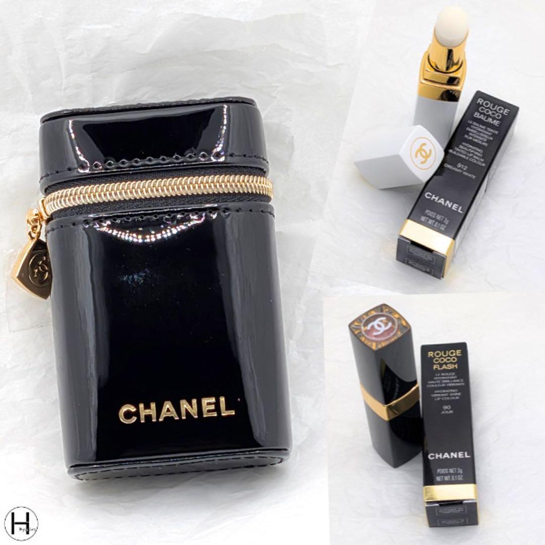 開封のみ未使用【CHANEL シャネル】クリスマス コフレ 限定 ポーチ リップ