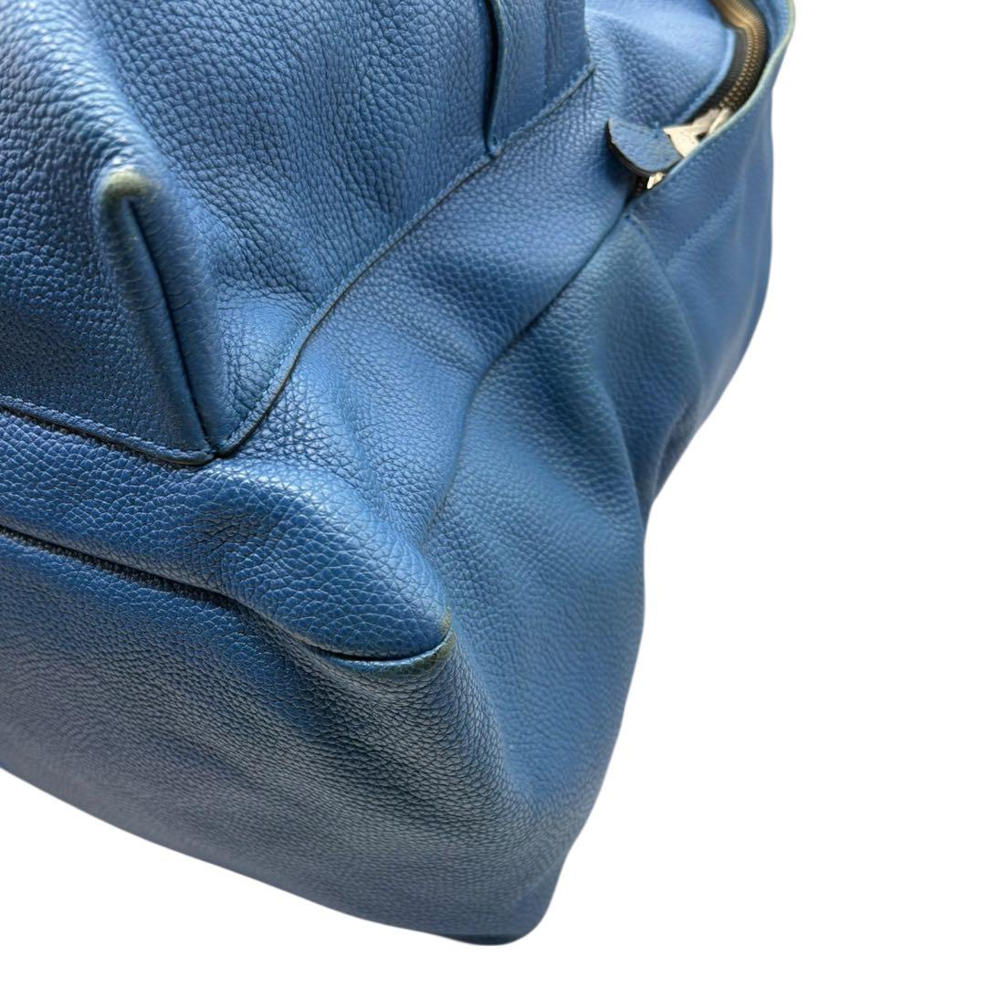 COACH コーチバックパック ヴァーシティー ストライプ青 リュック 大容量