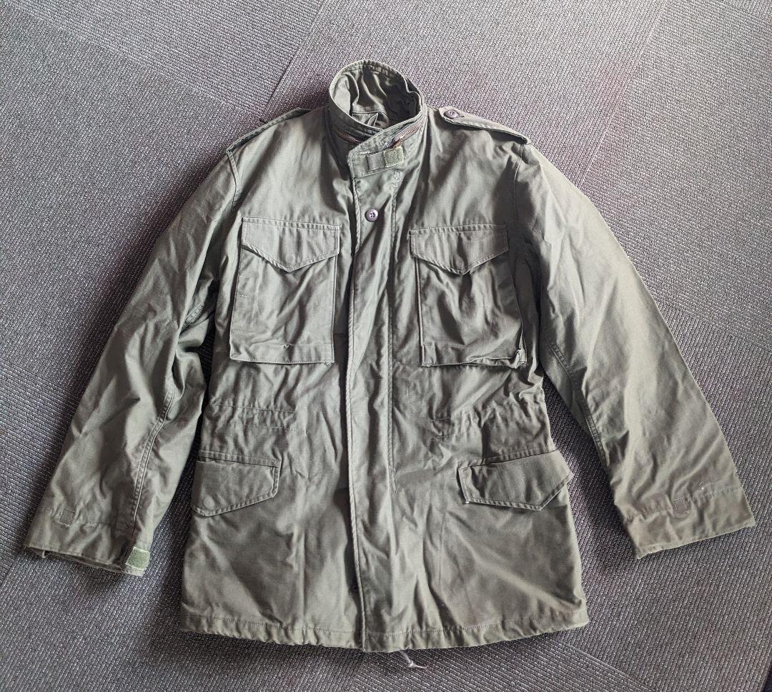 70s MILITARY フィールドジャケット M-65 3rd 当時物 GRN