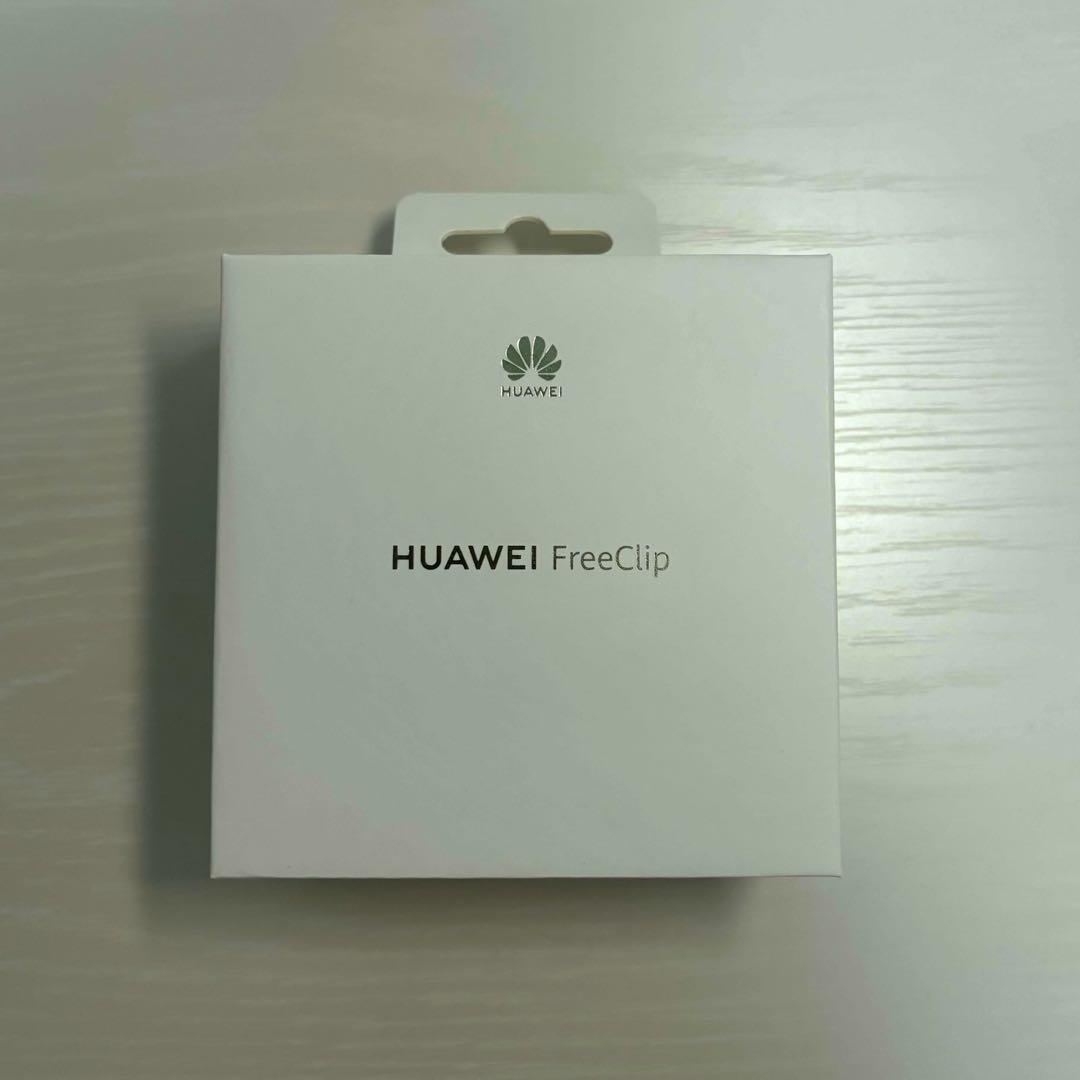 HUAWEI FreeClip ワイヤレスイヤホン ブラック