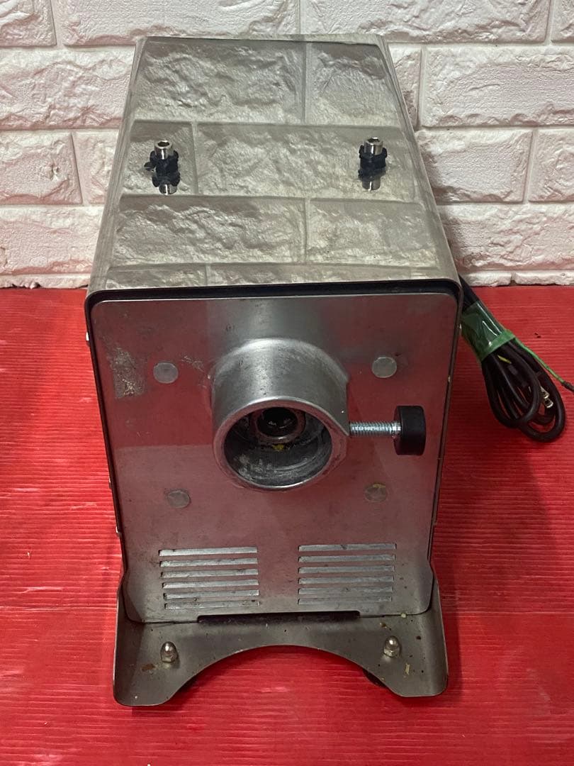 ミナト 業務用ステンレス製 電動ミンサー PMM-22F (100V750W/