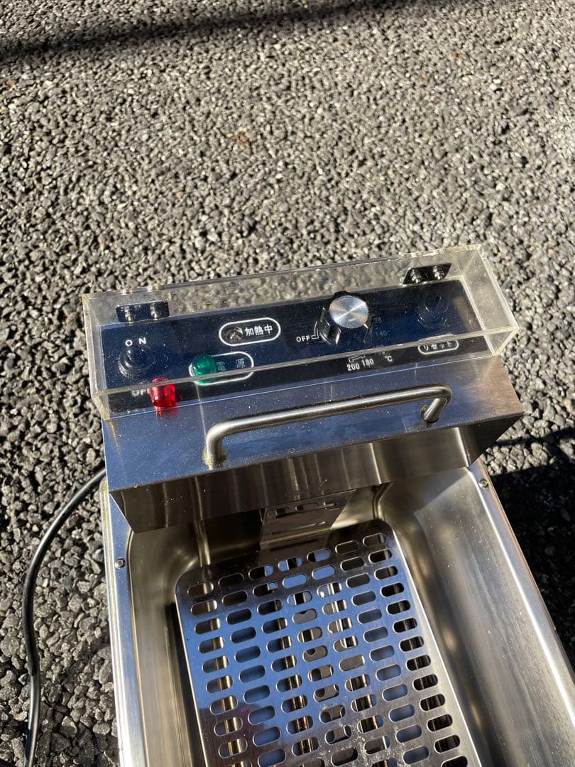 2025年卓上型電気フライヤーTBEF-7 テンポス　エイシン電気