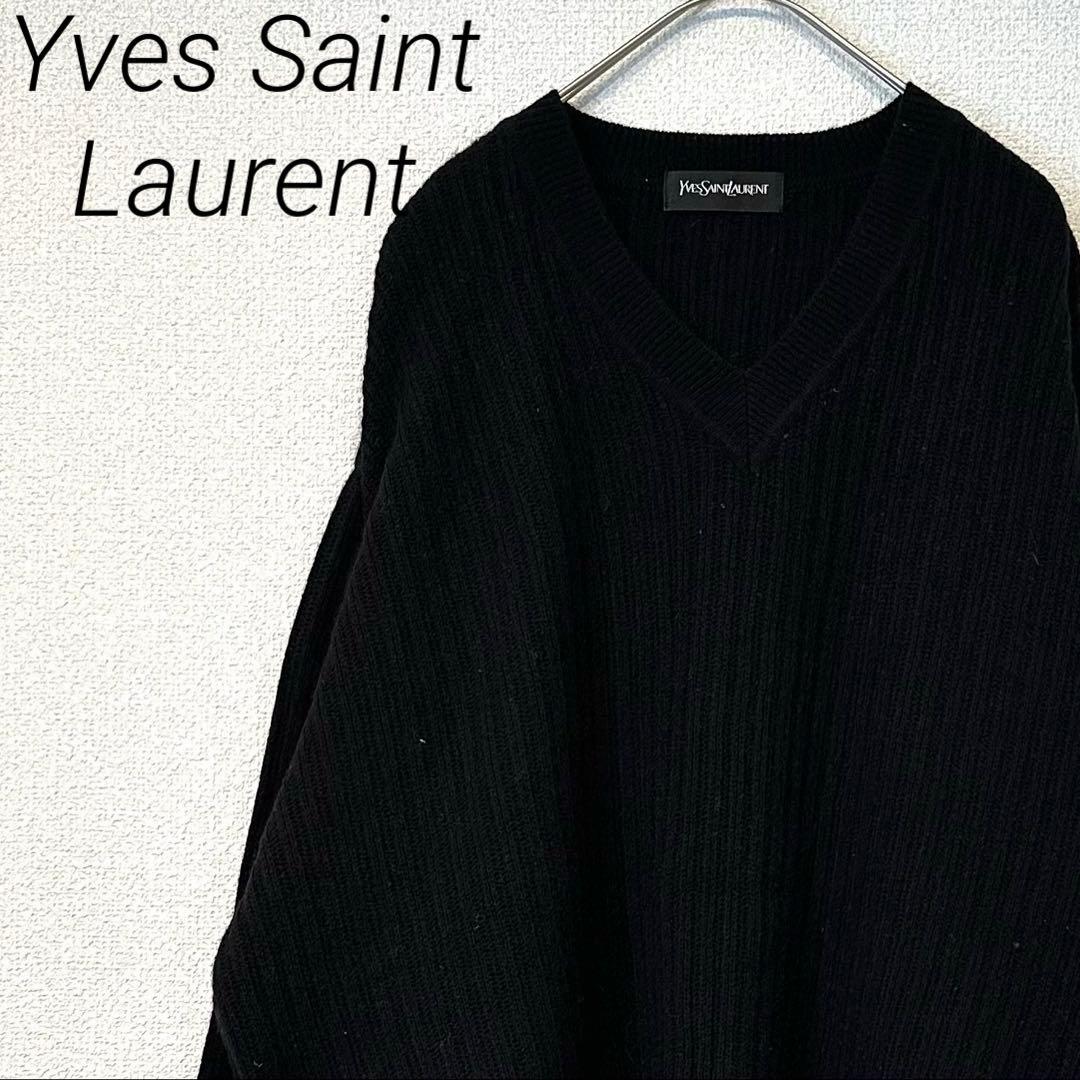 Yves Saint Laurent ニット セーター 毛100% シンプル