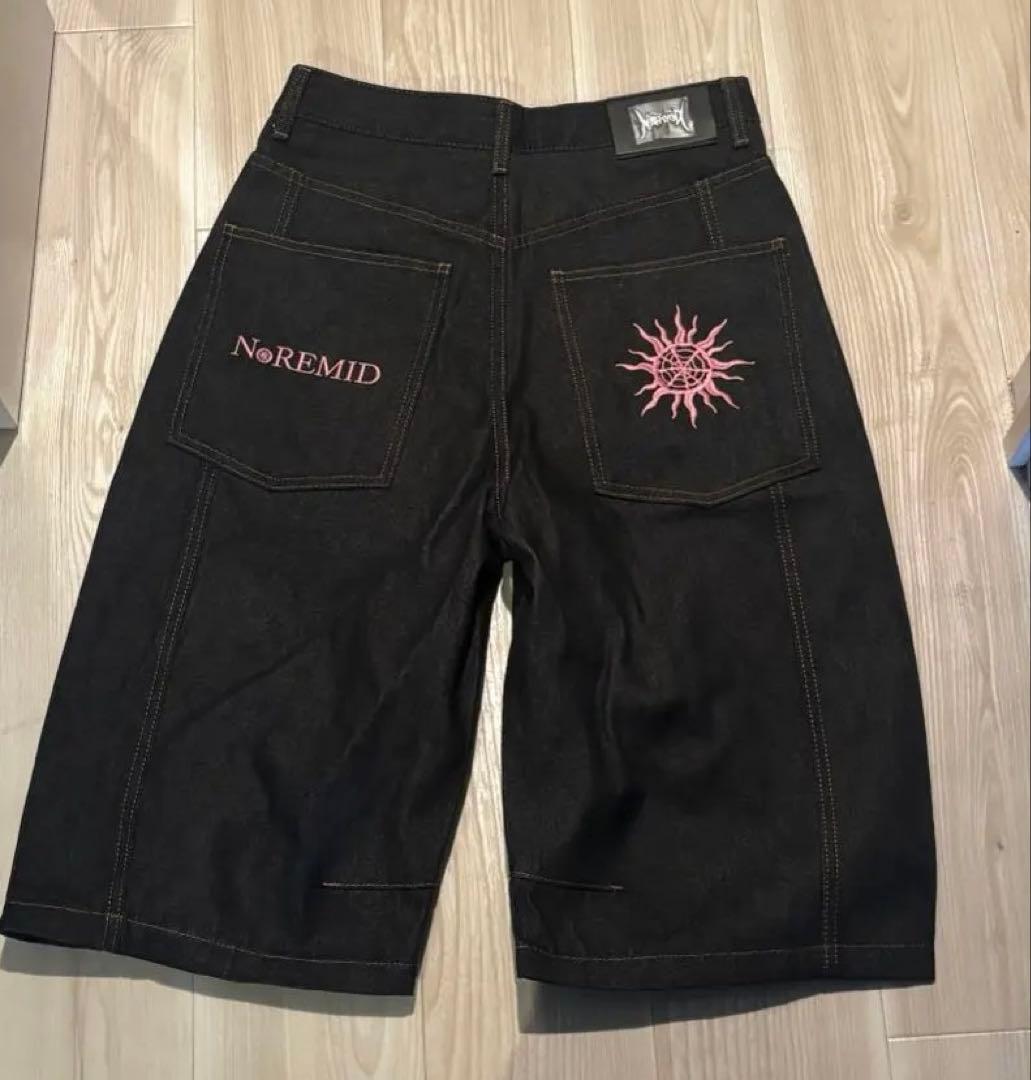 noremid リジットデニムパンツRIGID BAGGY JORTS