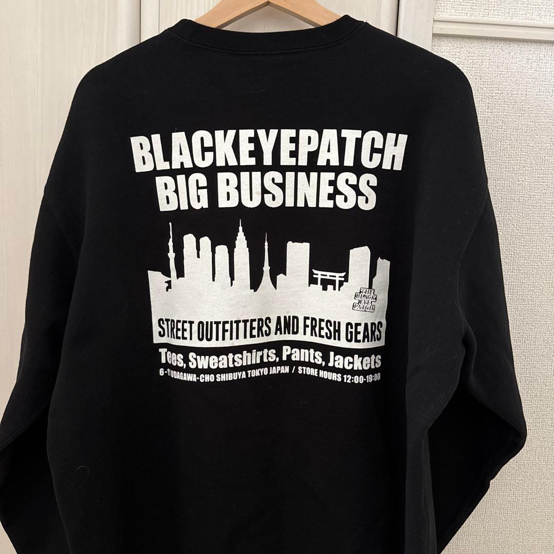 THE BLACK EYE PATCH BIG BUSINES スウェット