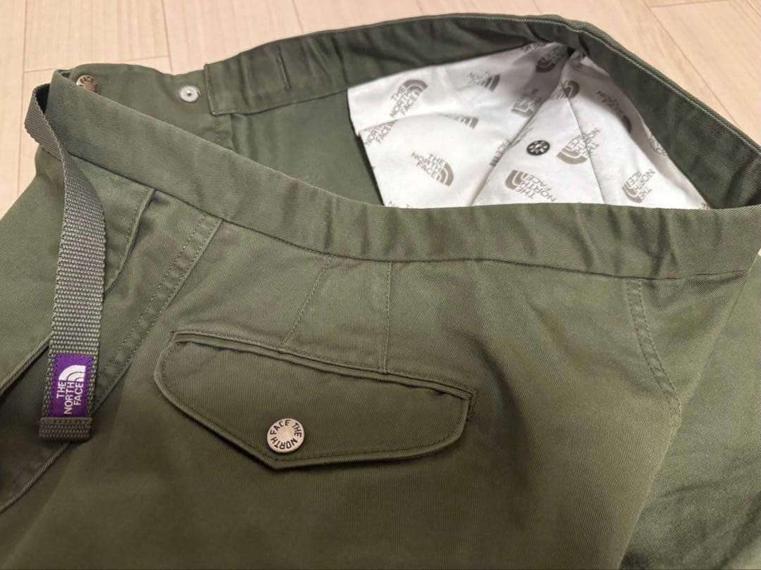 ザノースフェイス ストレッチツイル ワイドテーパードパンツNT5052N