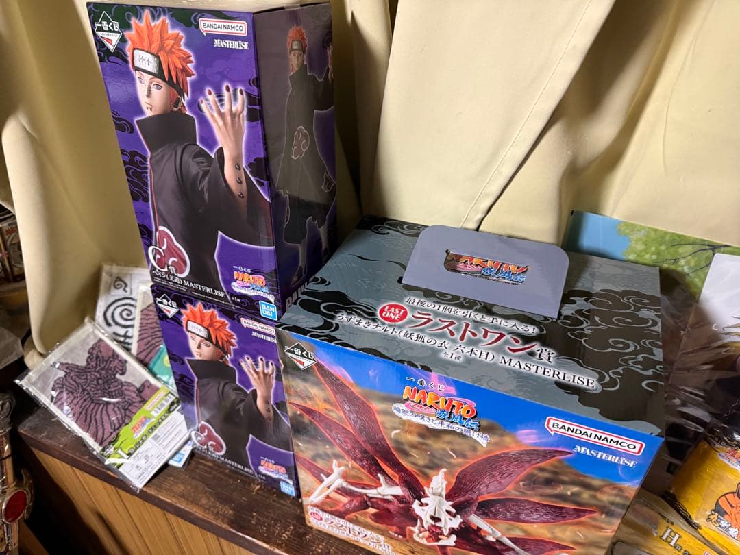 一番くじ　ナルト　ラストワン賞　ペイン2体　その他下位賞