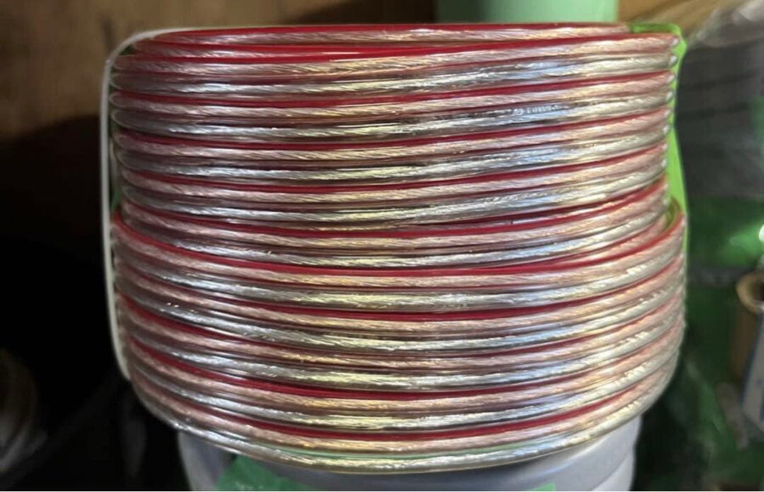 スピーカーケーブル スピーカーコード オーディオケーブル　未使用品　51.4m