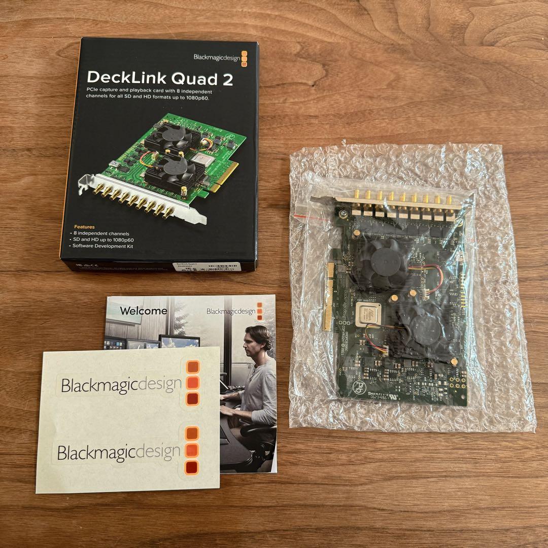 ビデオキャプチャー・キャプチャーボード Blackmagic Design DeckLink Quad 2