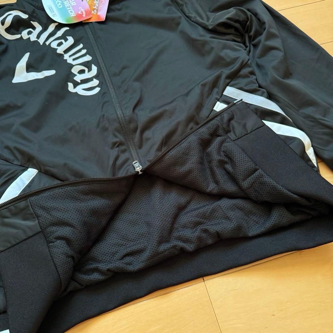新品⭐️Callaway キャロウェイ 撥水 防風 透湿 ストレッチブルゾン⭐️黒