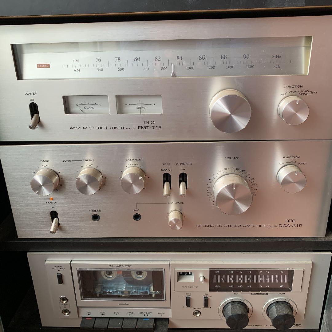 otto ステレオ　カセットなど4点セット　送料込み