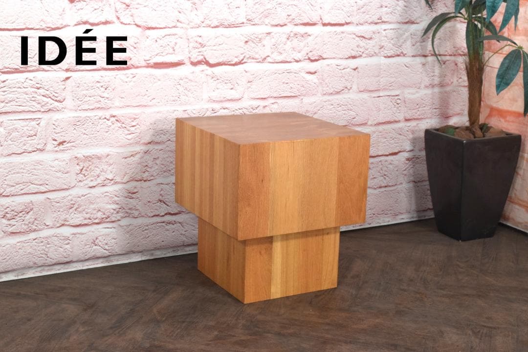 専用IDEE/イデー チェス サイド テーブル スクエアb ホワイトオーク