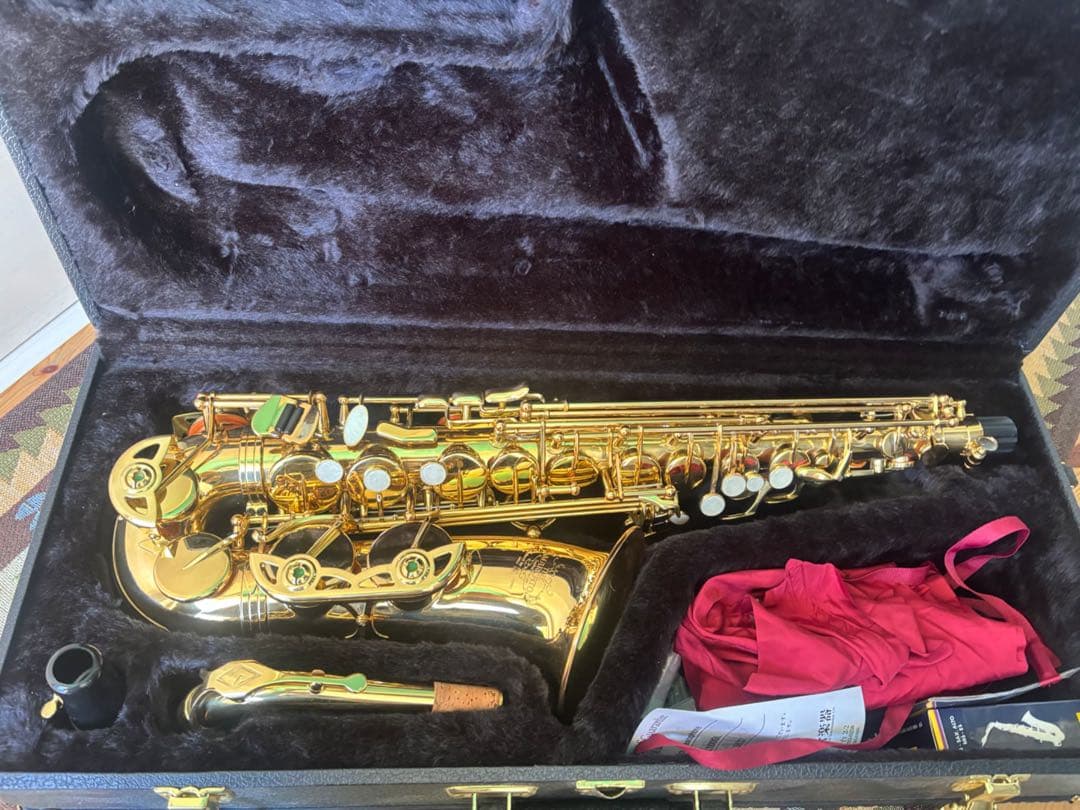 は*ー様 アルトサックス ゴールド仕上げ