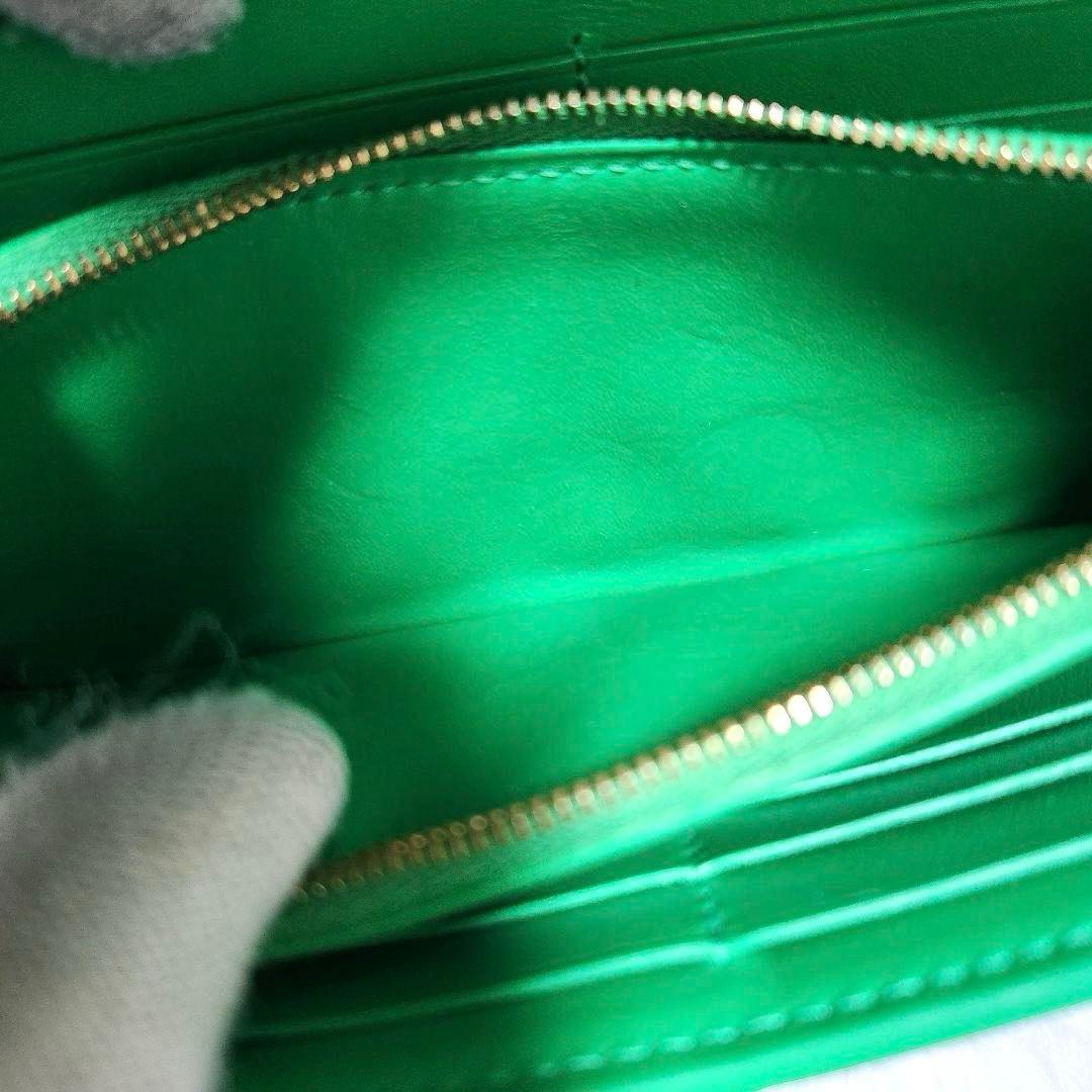 ✨美品　RFID搭載✨ボッテガ　長財布　フラップ　カセット　イントレチャート