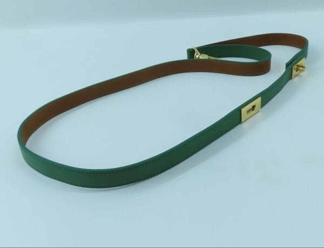 VIOLAd'ORO ヴィオラドーロ スマホショルダーストラップ グリーン　美品