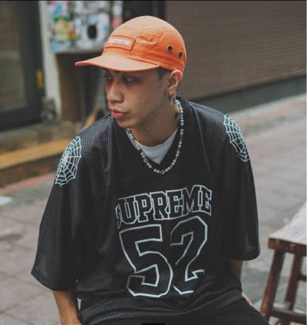 美品Supreme Spiderweb Football Jersey