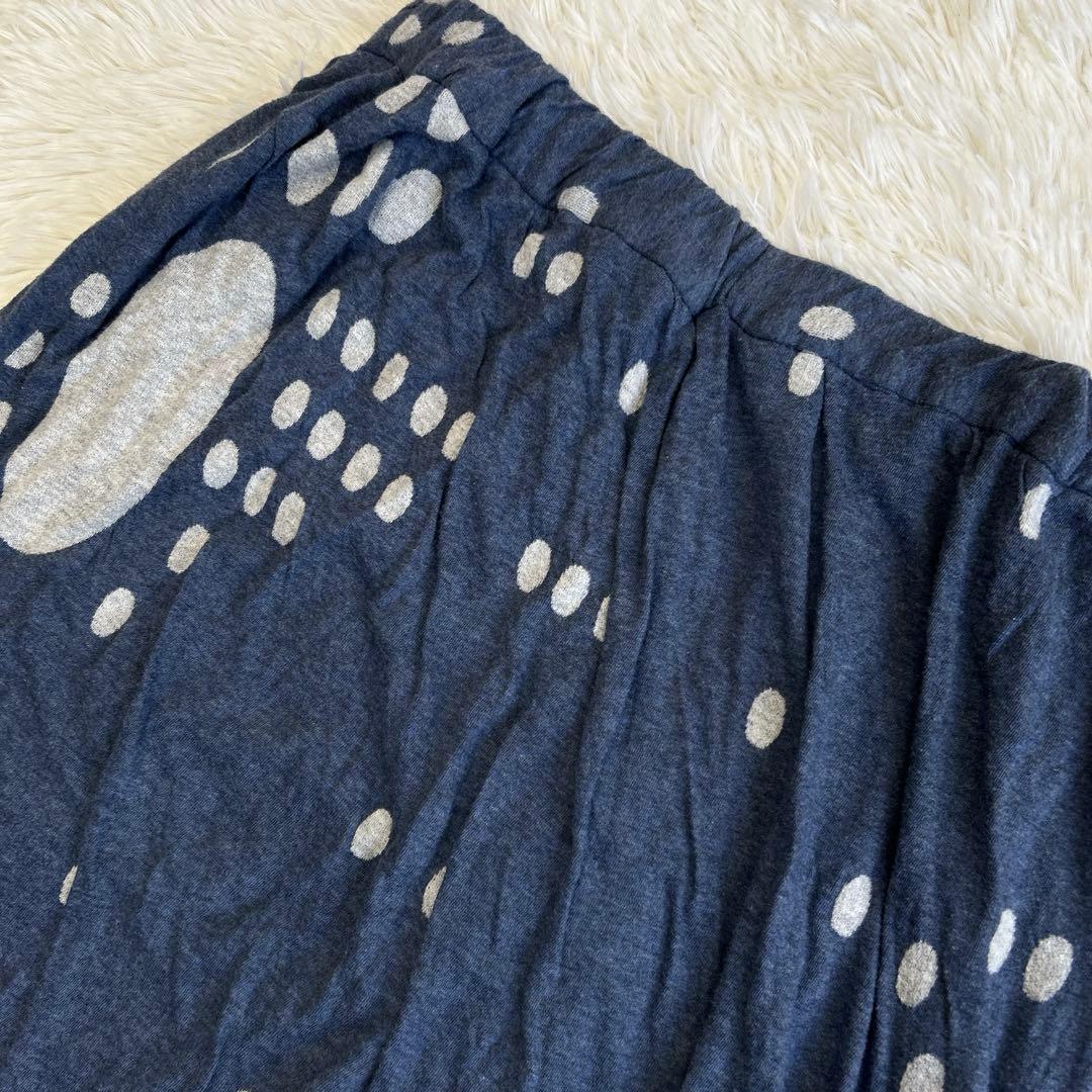 慈雨 センソユニコ 変形デザイン サルエルパンツ ランダムドット 近年 40