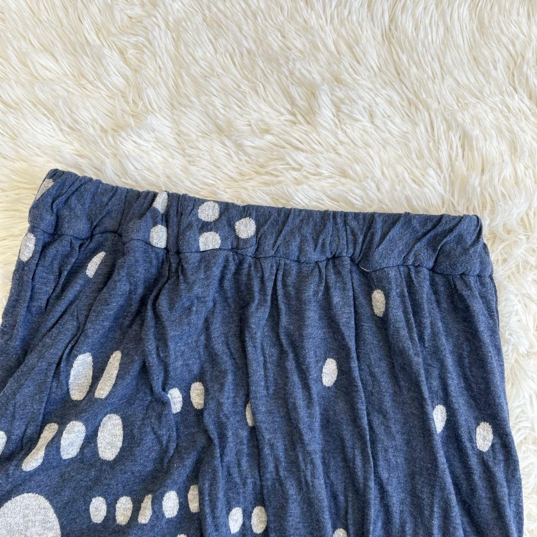 慈雨 センソユニコ 変形デザイン サルエルパンツ ランダムドット 近年 40