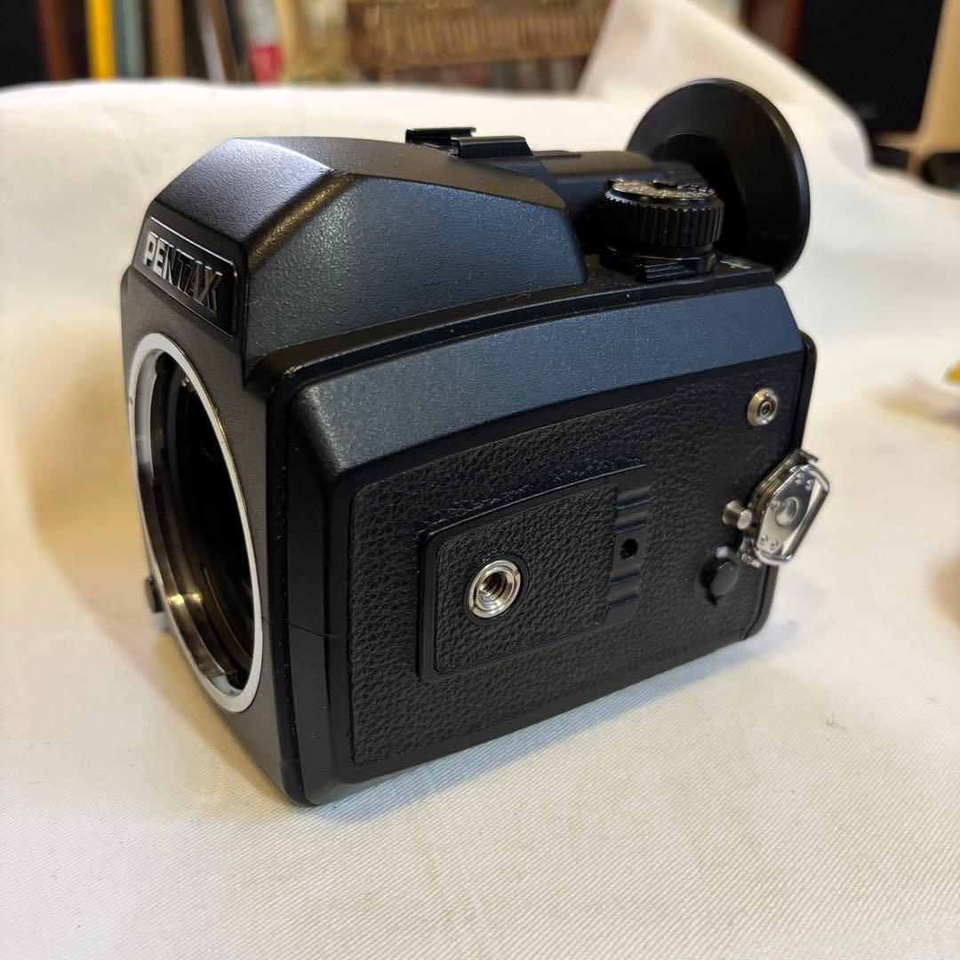 美品 PENTAX 645NII ボディ フィルムバック付き