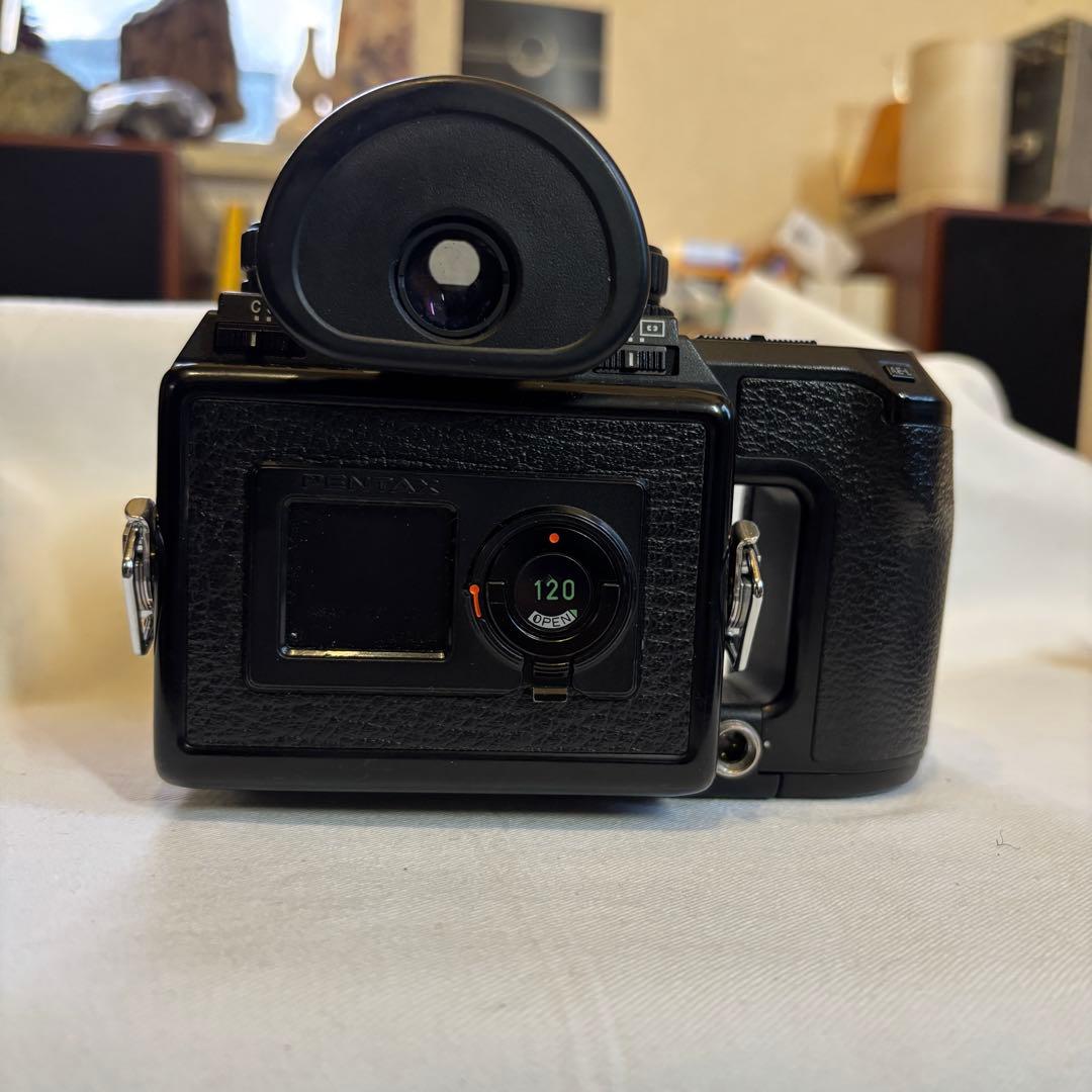 美品 PENTAX 645NII ボディ フィルムバック付き