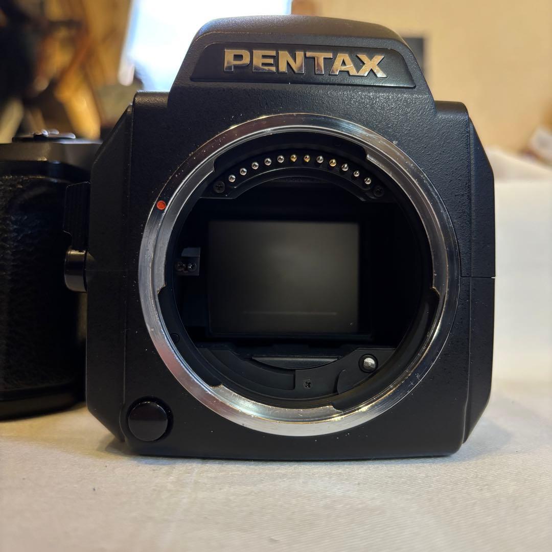 美品 PENTAX 645NII ボディ フィルムバック付き