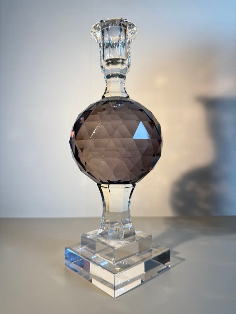 「未使用」ボーコンセプトBoconcept/ガラスキャンドルスタンド