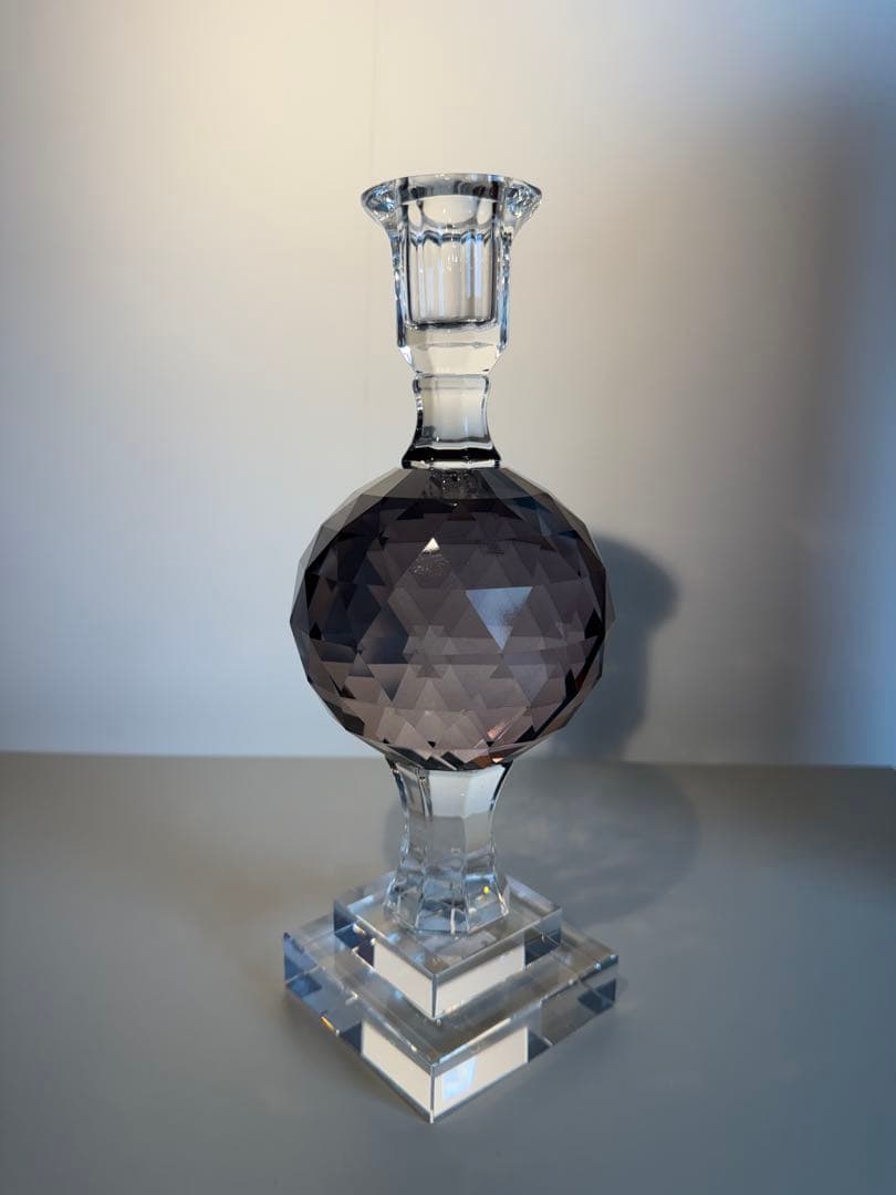 「未使用」ボーコンセプトBoconcept/ガラスキャンドルスタンド