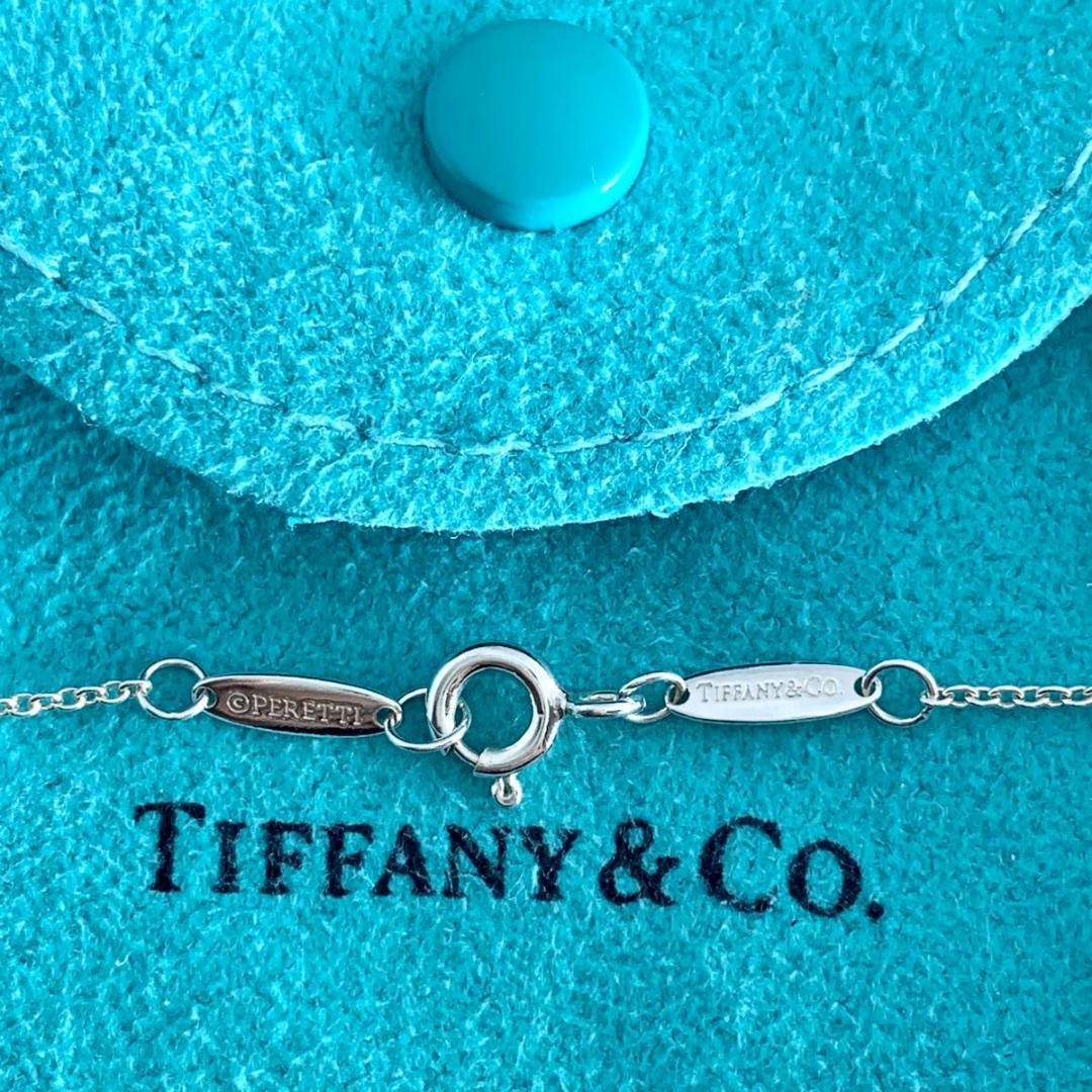 ティファニー 3.4mm 1P ダイヤモンド バイザヤード ネックレス XW4e