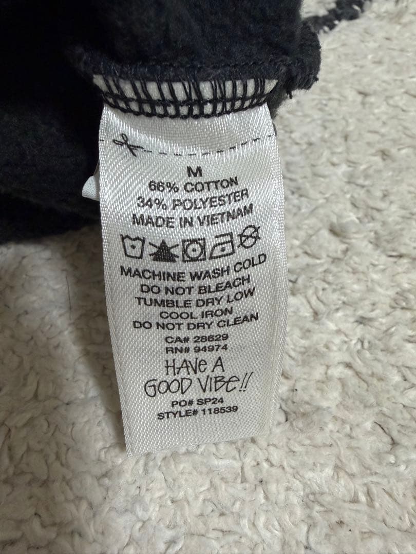 stussy ハーフジップ