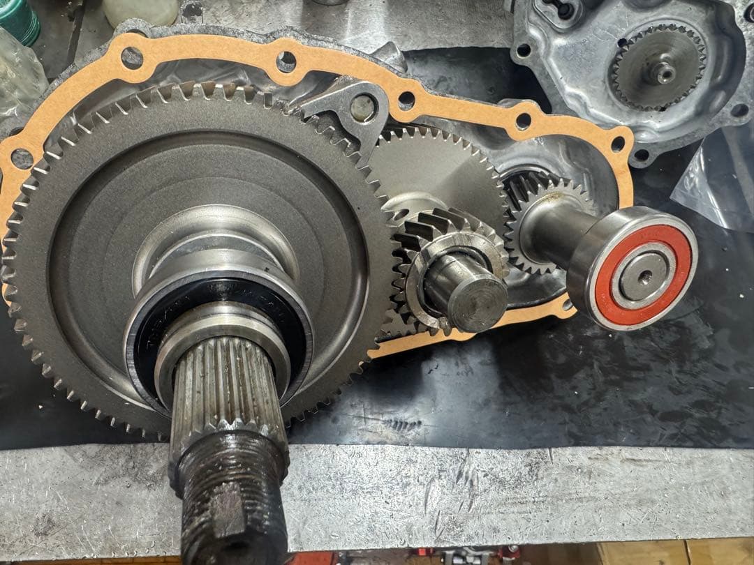 ジムニーja11 トランスファー6.5ダウンギアボールベアリングオイルシール新品