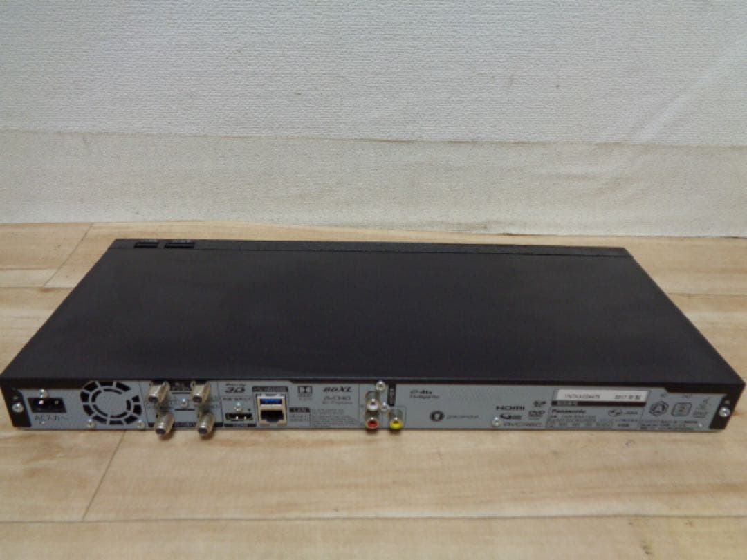 パナソニックブルーレイレコーダーDMR-BRW1020中古品☆番組同時録画可能