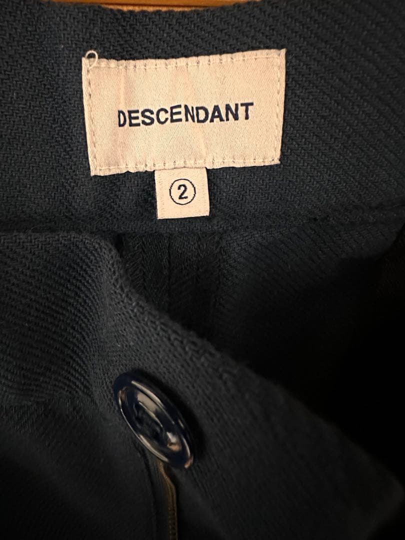 美品Decendant 2タックTROUSERS サイズ2