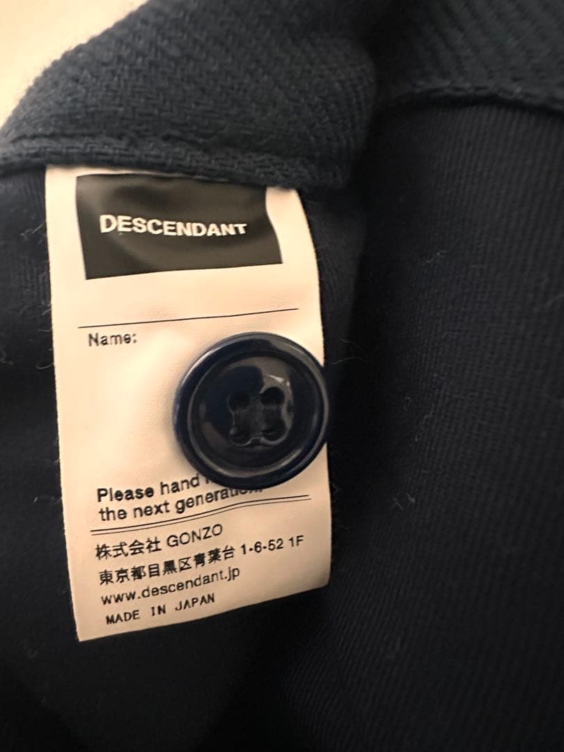 美品Decendant 2タックTROUSERS サイズ2
