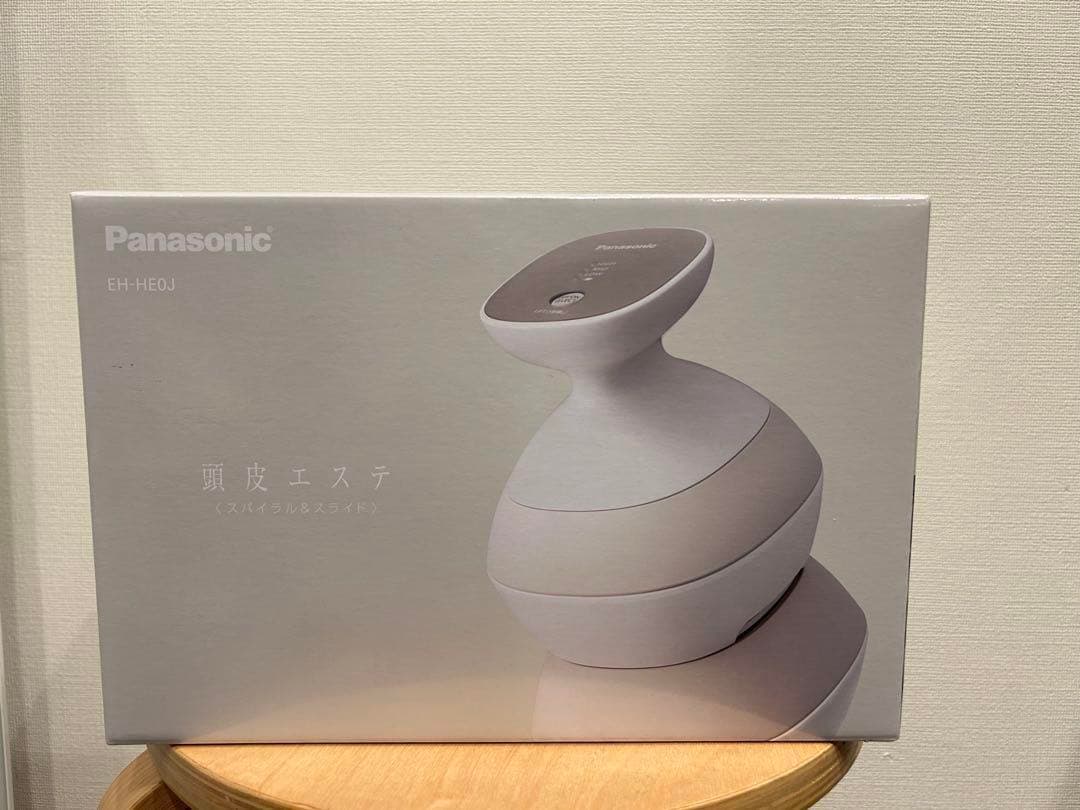 【新品未使用】パナソニックEH-HE0J-S 頭皮エステ スパイラル&スライド