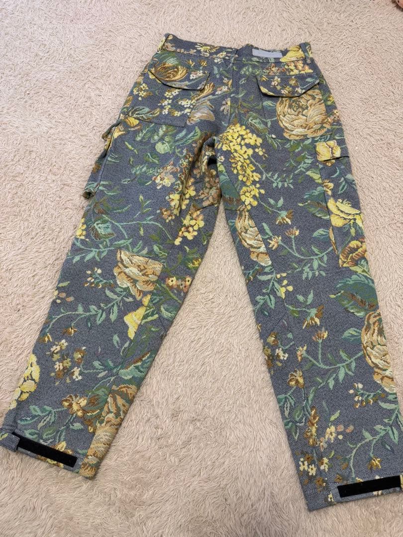 givenchy花柄カーゴパンツ　美品